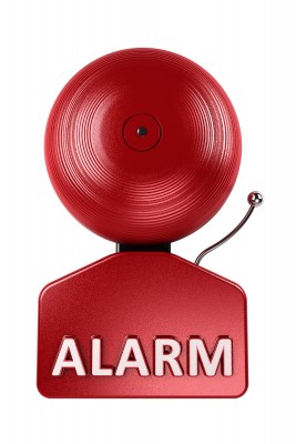 Here's a loud alarm for you