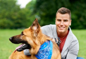  Man and his loyal friend  