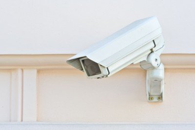 Surveillance camera in use!