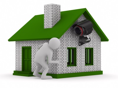 Turn your home security system on when you leave