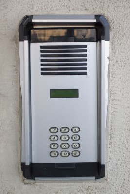  Here is an intercom alarm system  